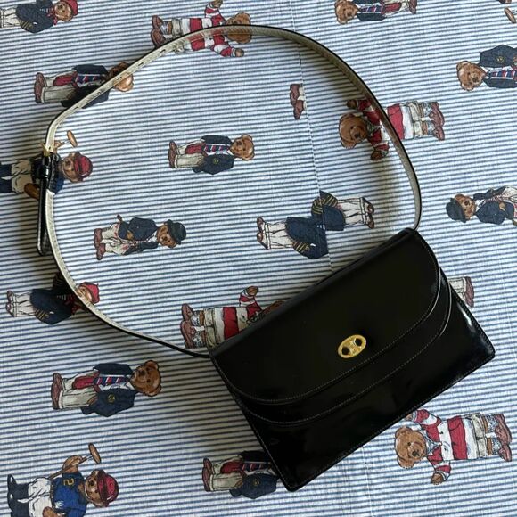 Vintage Celine Patent Leather Shoulder Bag - Picture 1 of 10